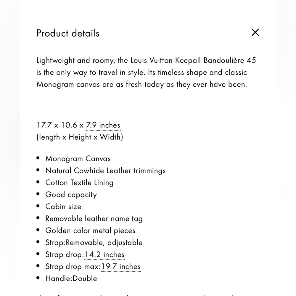 Louis Vuitton Keepall Bandouliere 55 - Picture 13 of 14